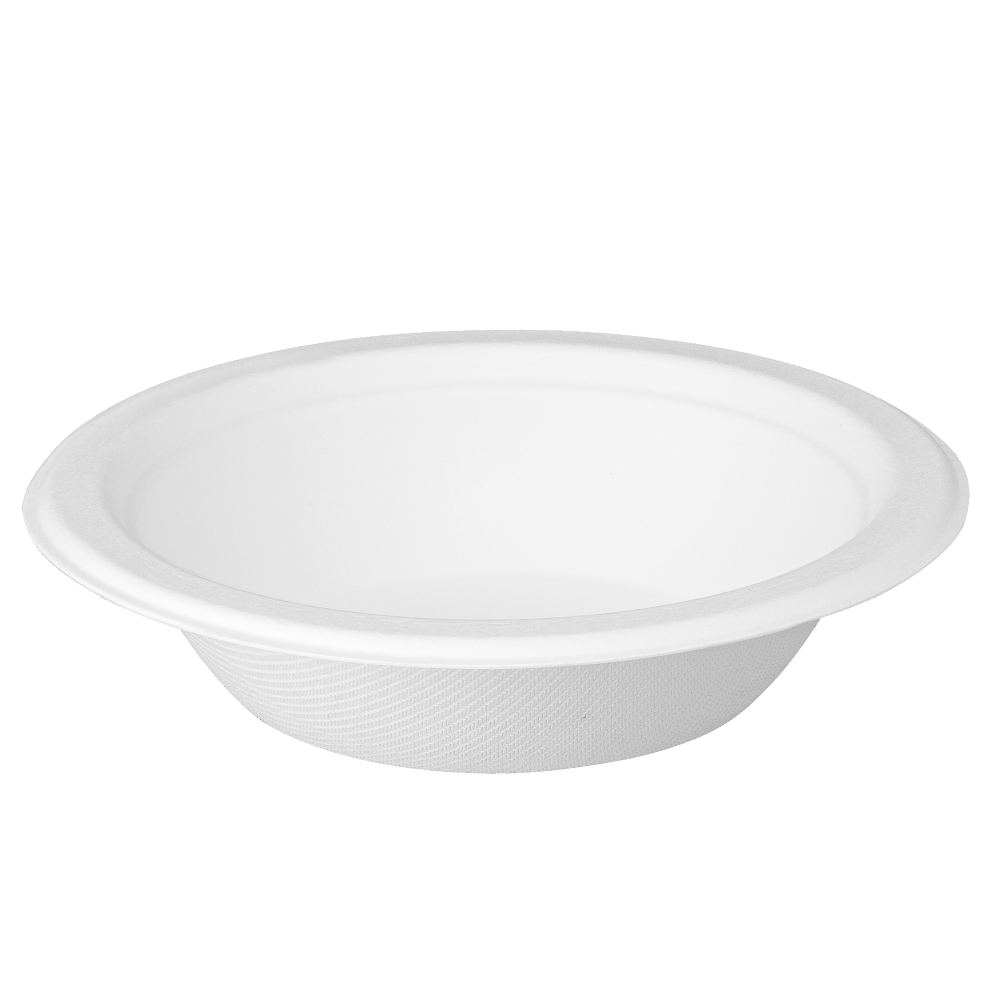 12 oz Heavy-Duty Soup Bowls Eco-Friendly 100% Compostable Disposable Sugarcane Paper Bowls - Comfy Package