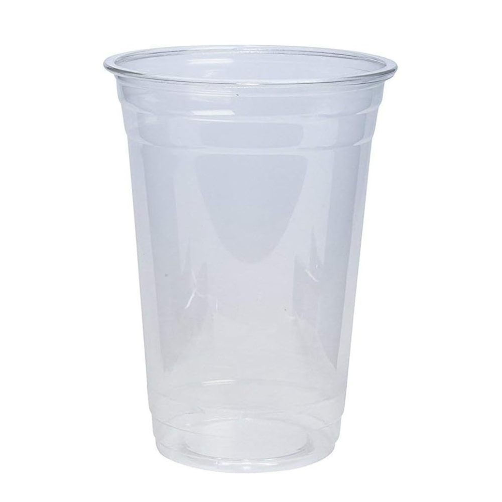 20 oz. Crystal Clear PET Plastic Cups - Comfy Package