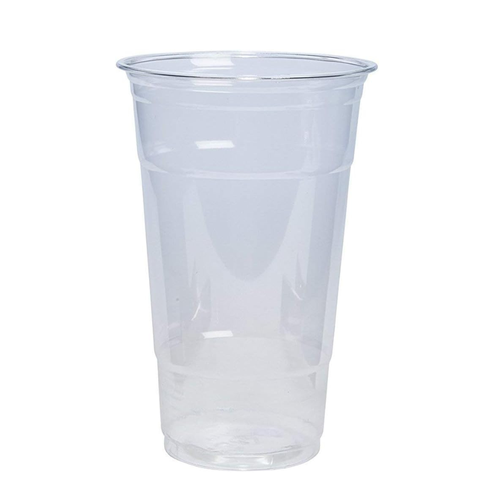 24 oz. Crystal Clear PET Plastic Cups - Comfy Package