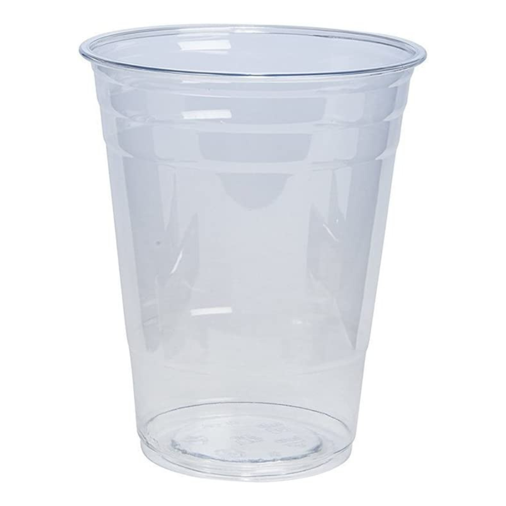 16 oz. Crystal Clear PET Plastic Cups - Comfy Package