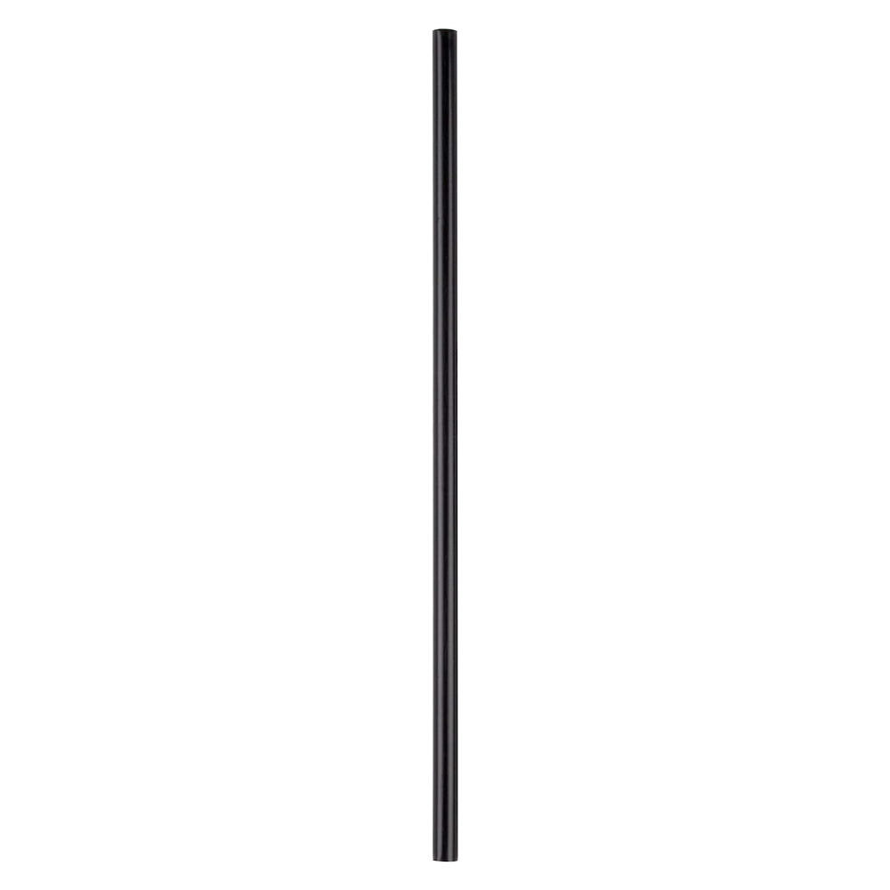 5 Inch Coffee & Cocktail Stirrers / Straws Disposable Plastic Sip Stir Sticks - Black - Comfy Package