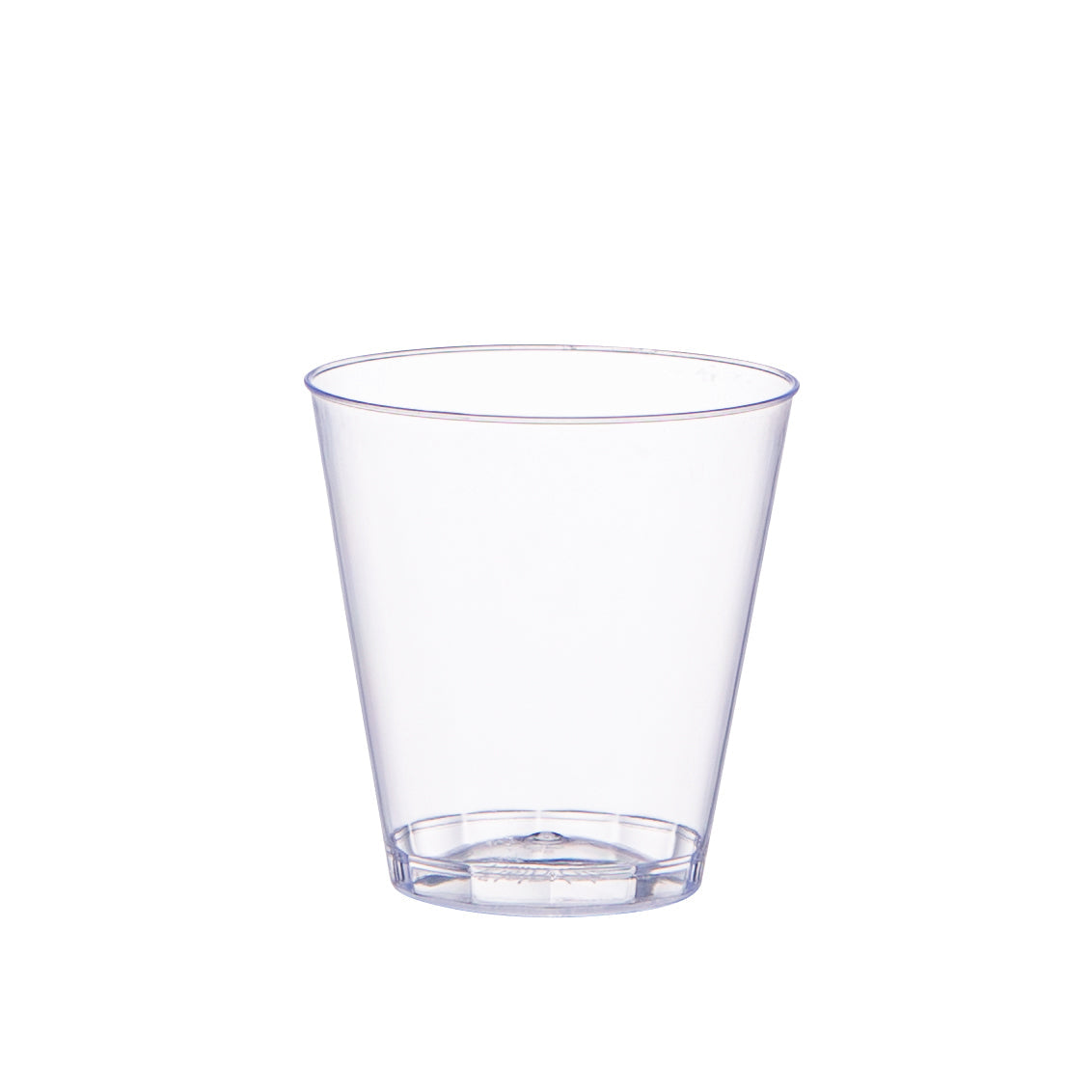 2 oz. Clear Hard Plastic Shot Glasses Disposable Shot Cups - Comfy Package