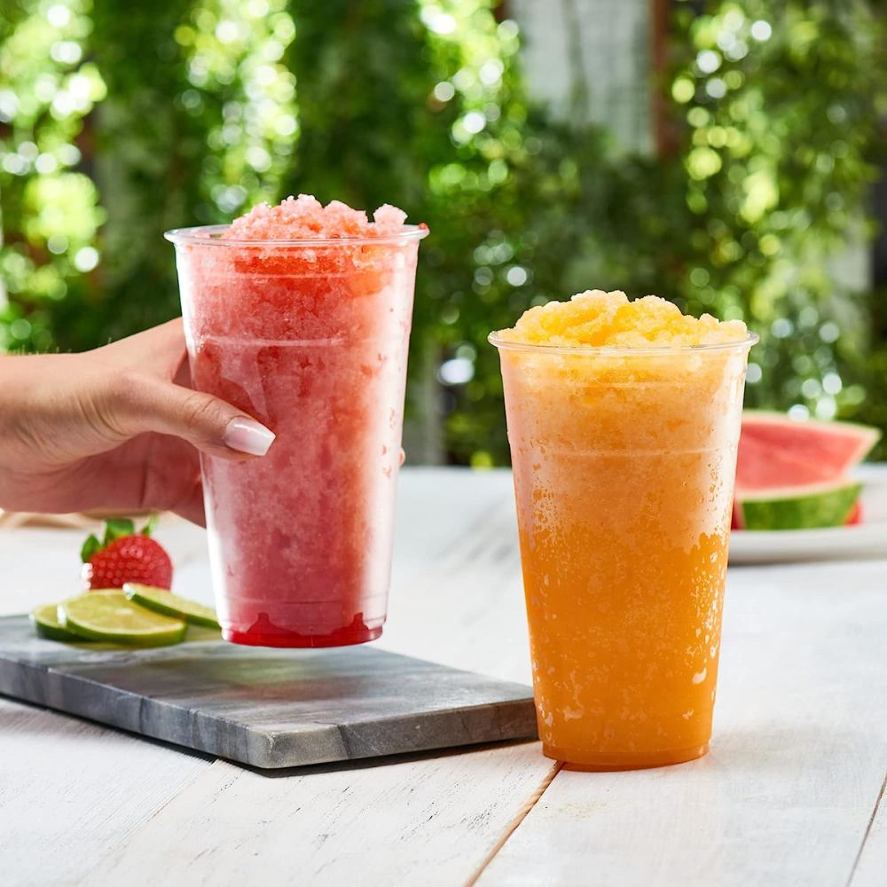 24 oz. Crystal Clear PET Plastic Cups - Comfy Package