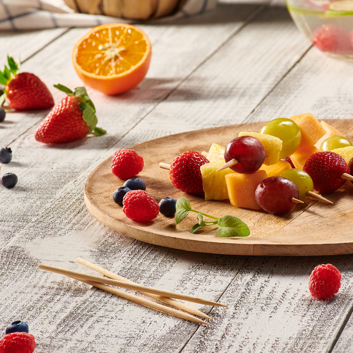 6 Inch Bamboo Skewers - Comfy Package