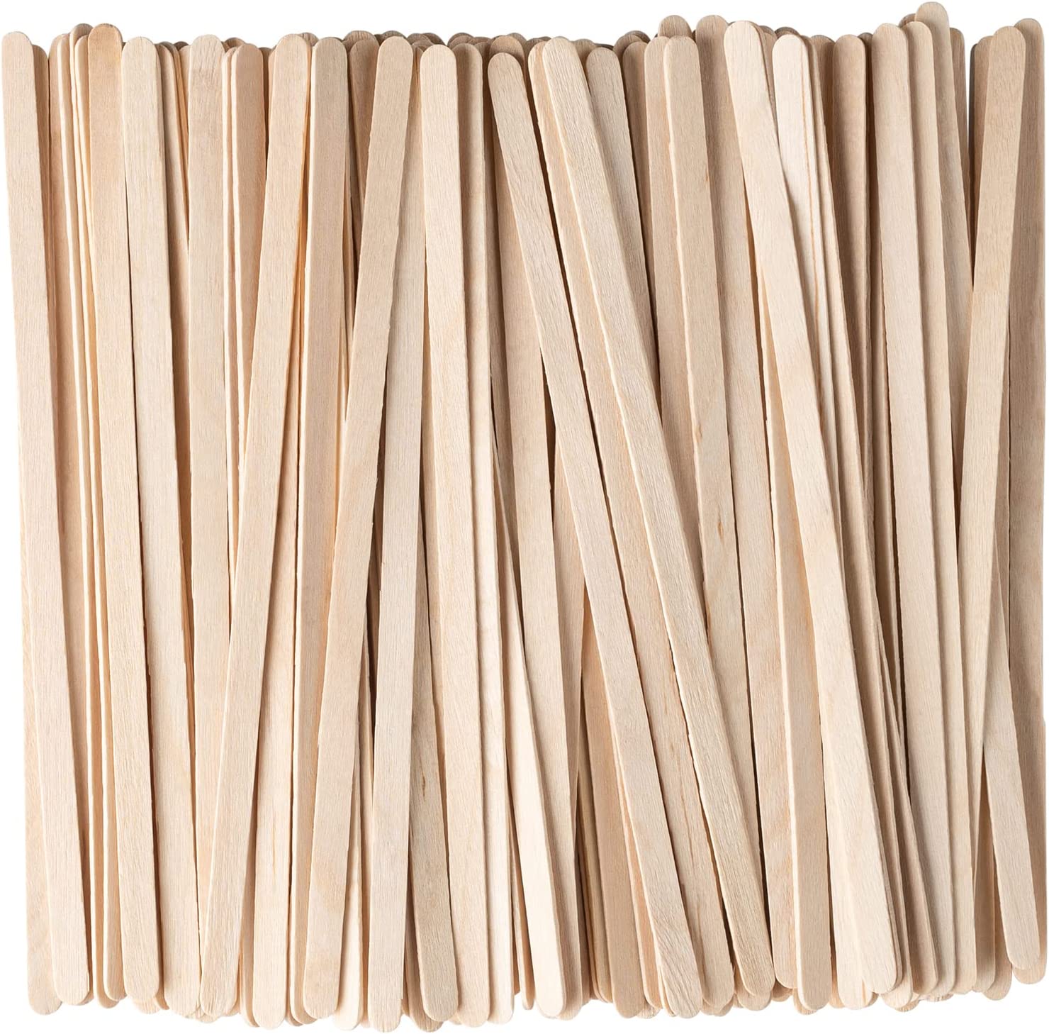 5.5 Inch Wooden Coffee Stirrers Wood Stir Sticks - Comfy Package