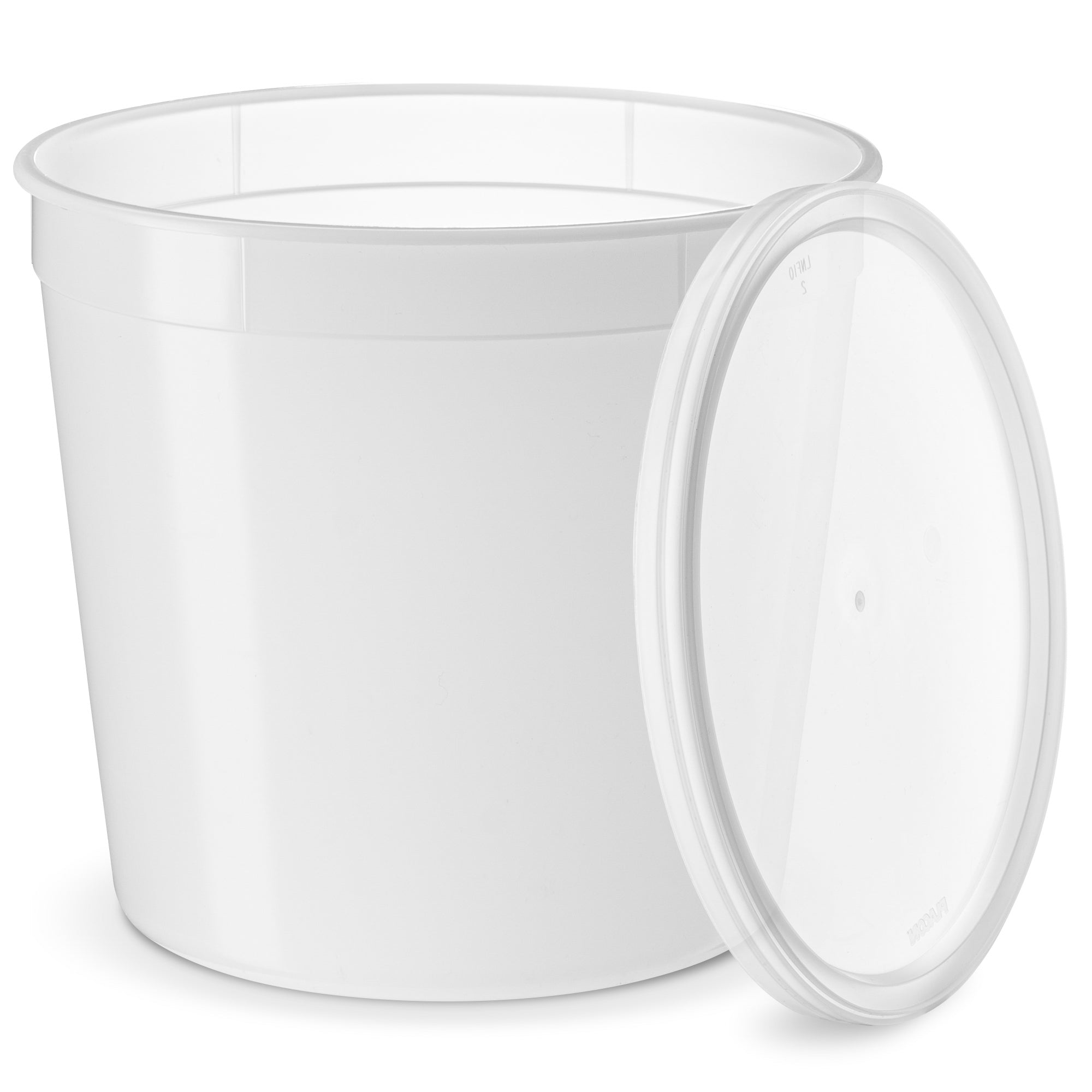 86 oz. Plastic Food Storage Deli Containers With Lids - Comfy Package