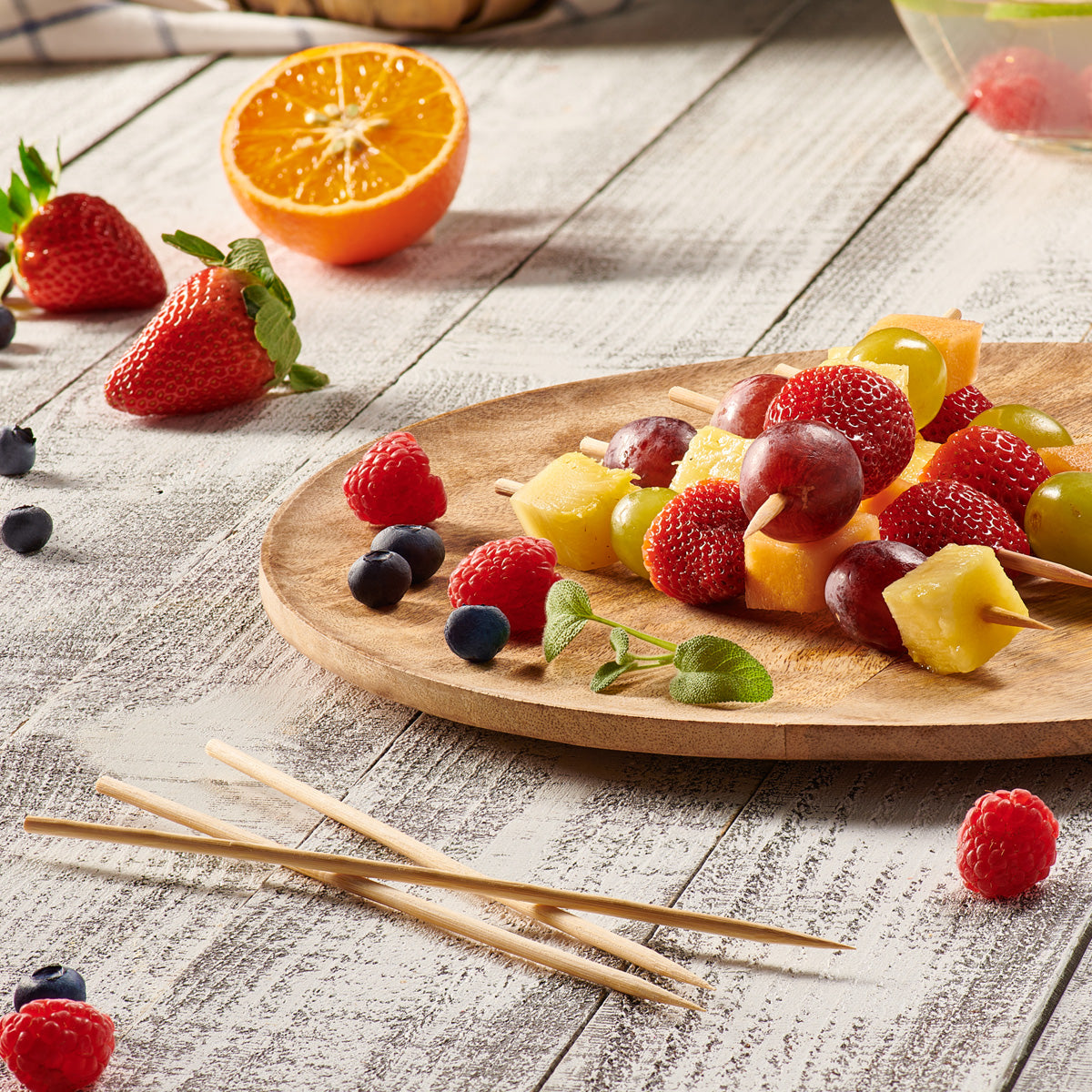 8 Inch Bamboo Skewers - Comfy Package