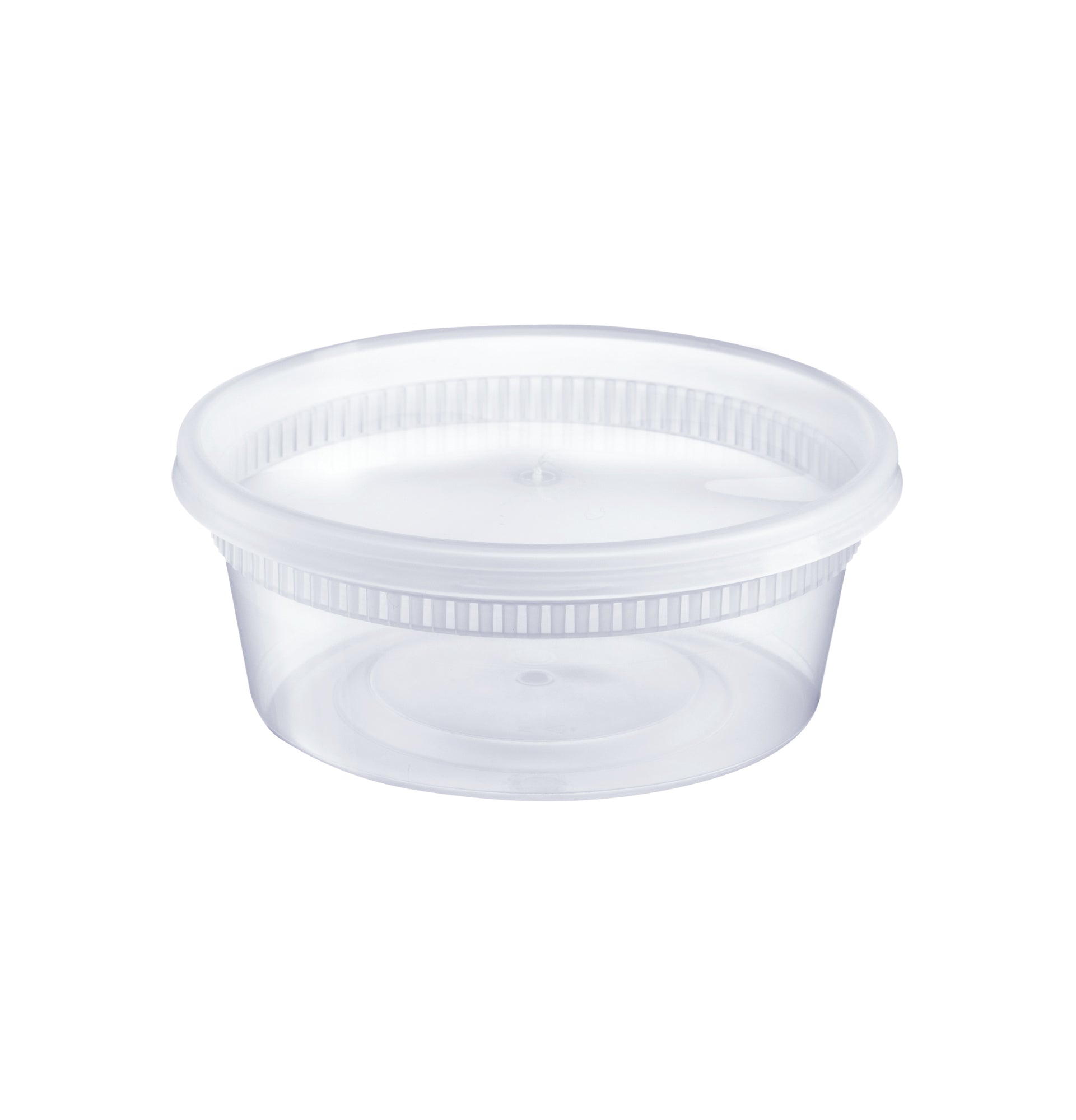 8 oz. Deli Food Storage Containers With Airtight Lids - Comfy Package