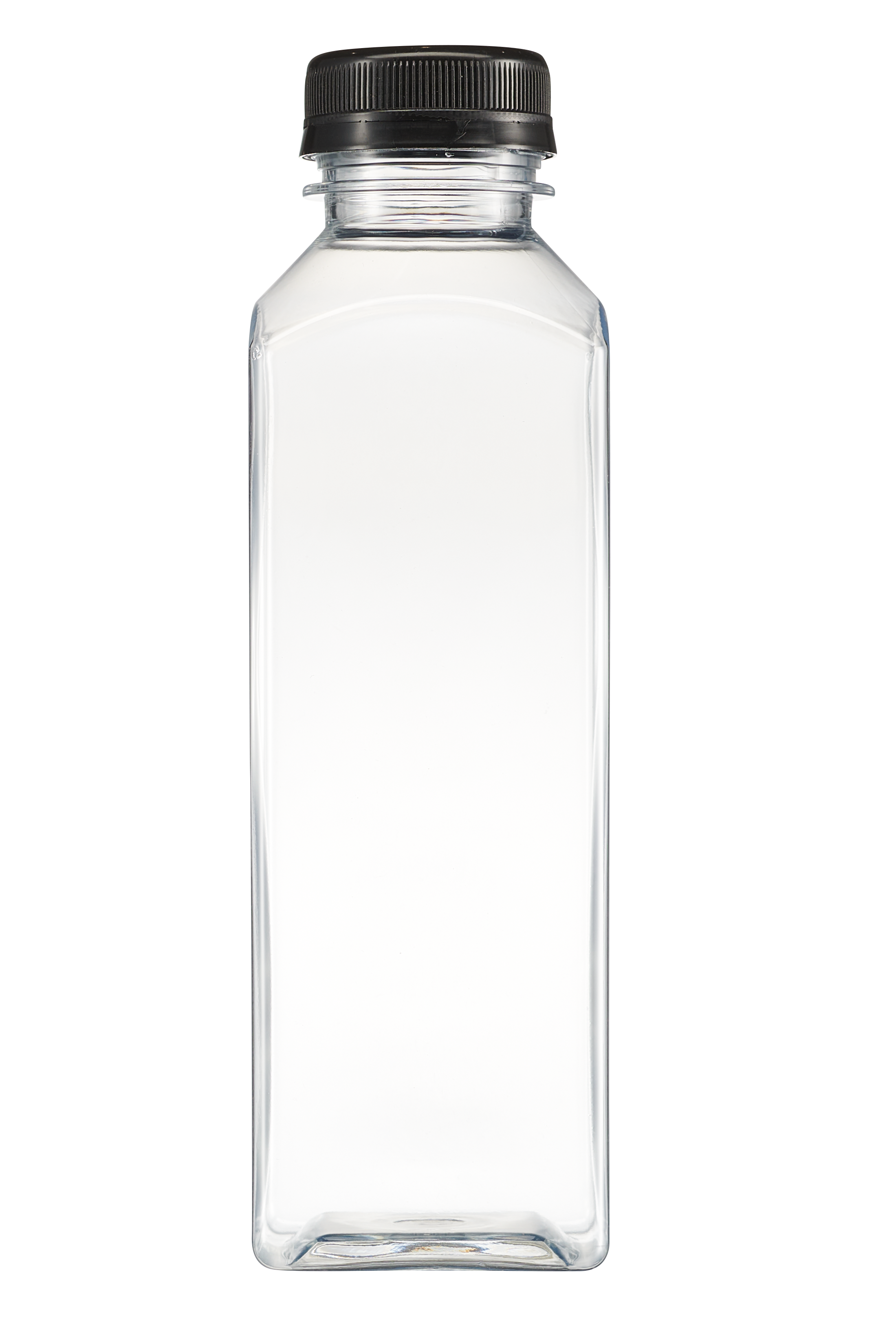 16 oz. Reusable Plastic Juice Bottles With Caps, Labels, Brush, and Silicone Funnel - Comfy Package