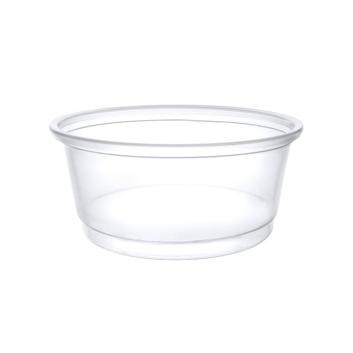3.25 oz. Plastic Disposable Portion Cups (No Lids) Souffle Cups - Comfy Package