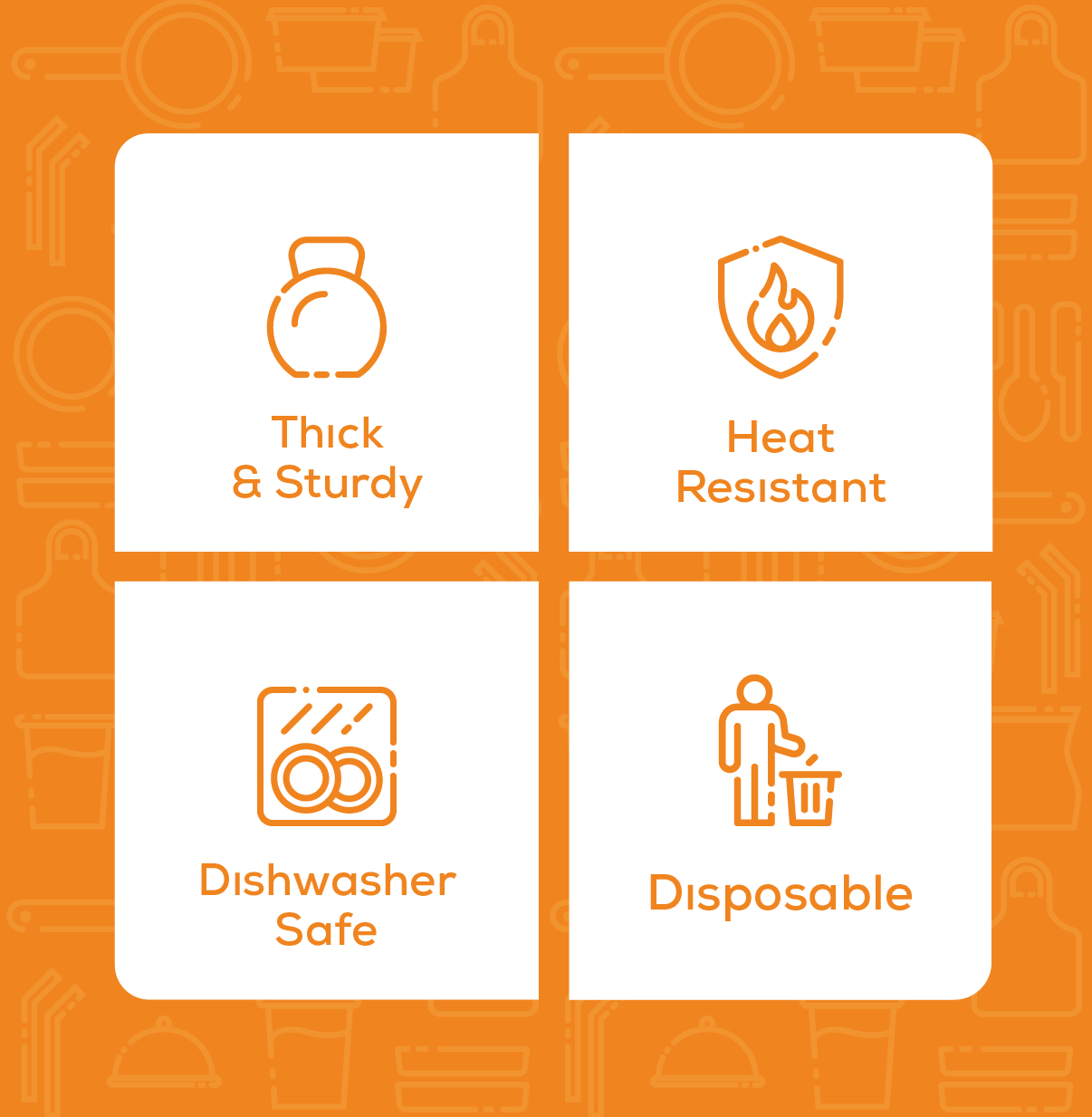 8x8 Square Foil Pans with Lids - Comfy Package