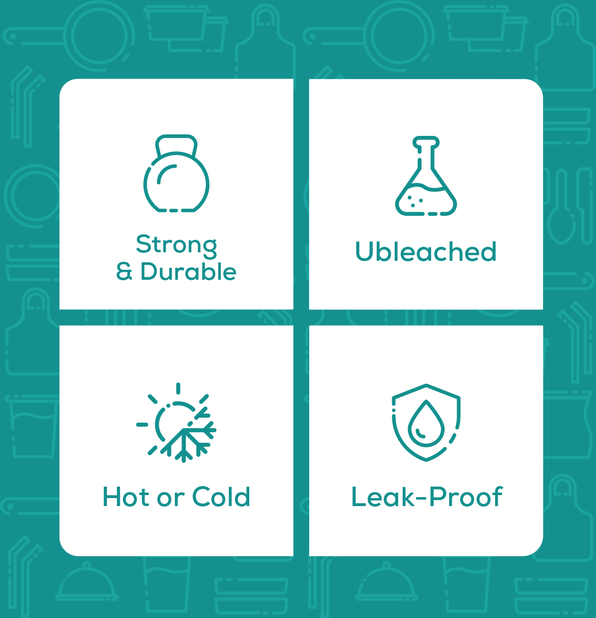 8 oz. Kraft Paper Hot Coffee Cups- Unbleached