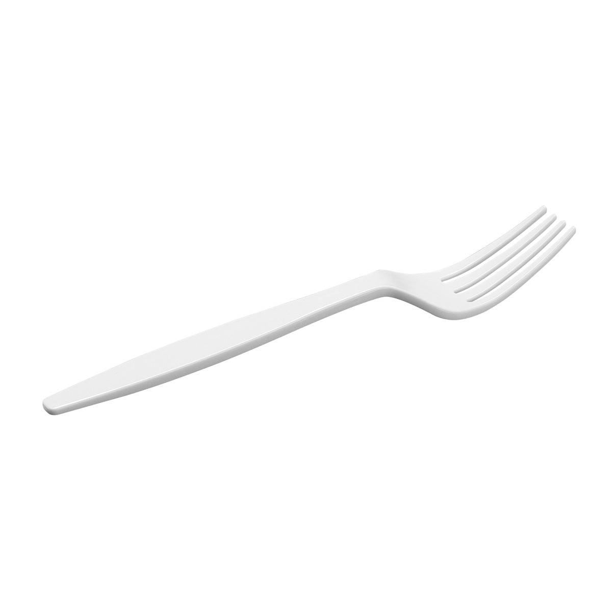1800ct Heavy Duty Disposable Basic Plastic Forks - White - Comfy Package