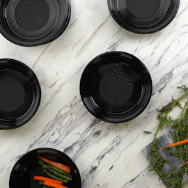 24 oz - Round Reusable Meal Prep Containers