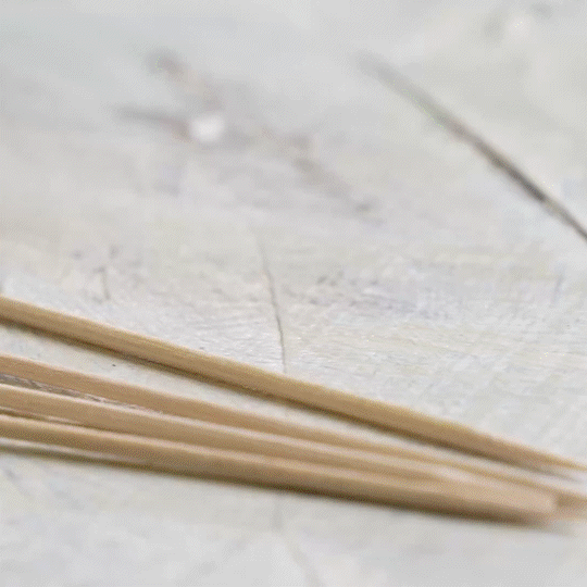 Cocktail Picks & Food Toothpicks - 4 Inch Wooden Pick Skewers for Drinks, Appetizers, & Sandwiches - Fancy Assorted Colored Frills