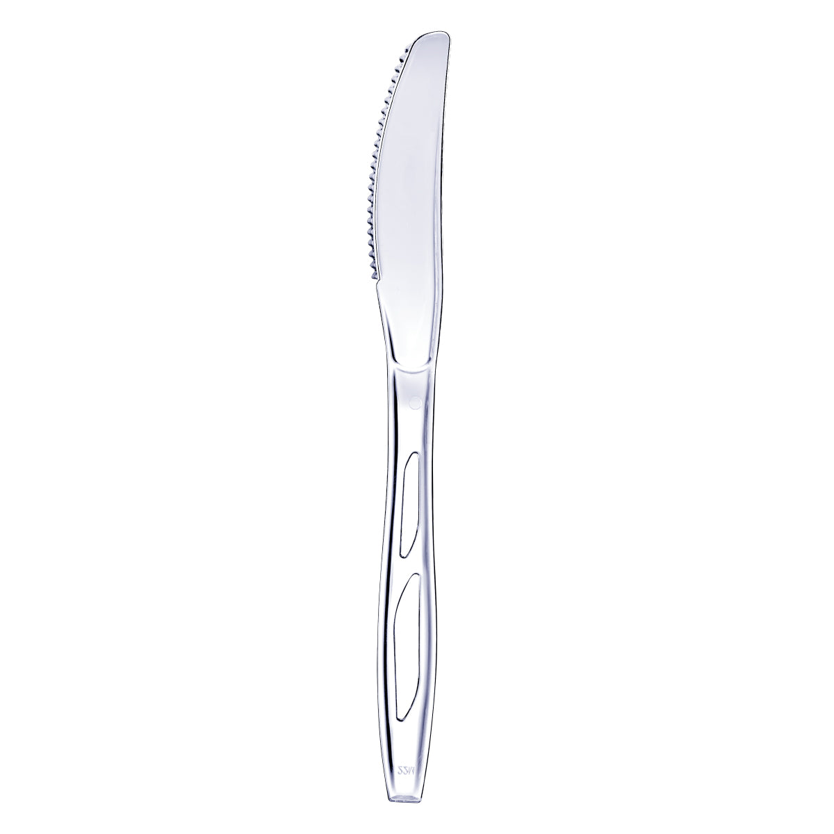 Premium Heavyweight Disposable Clear Plastic Knives - Comfy Package
