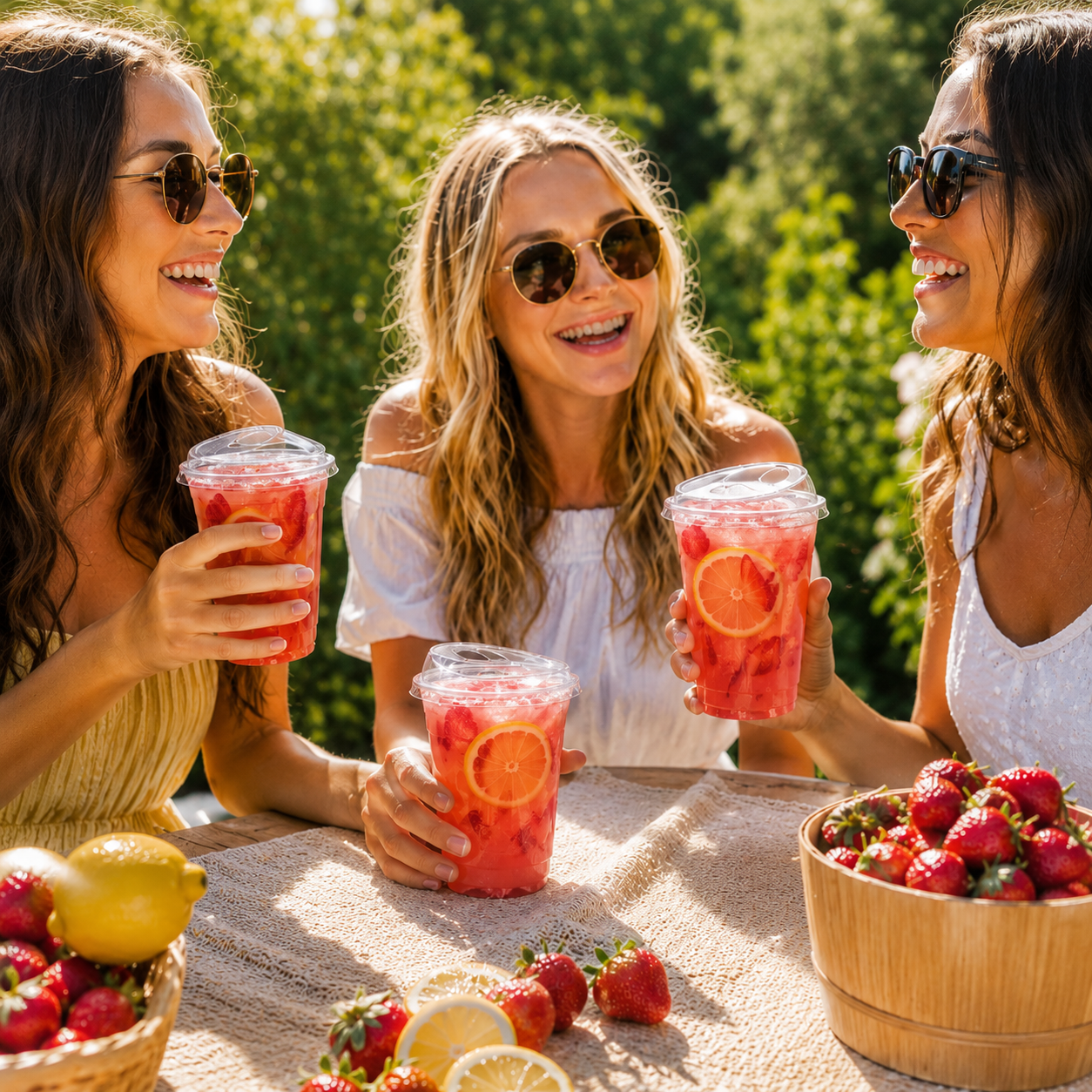 🍓 Strawberry Lemonade Refresher