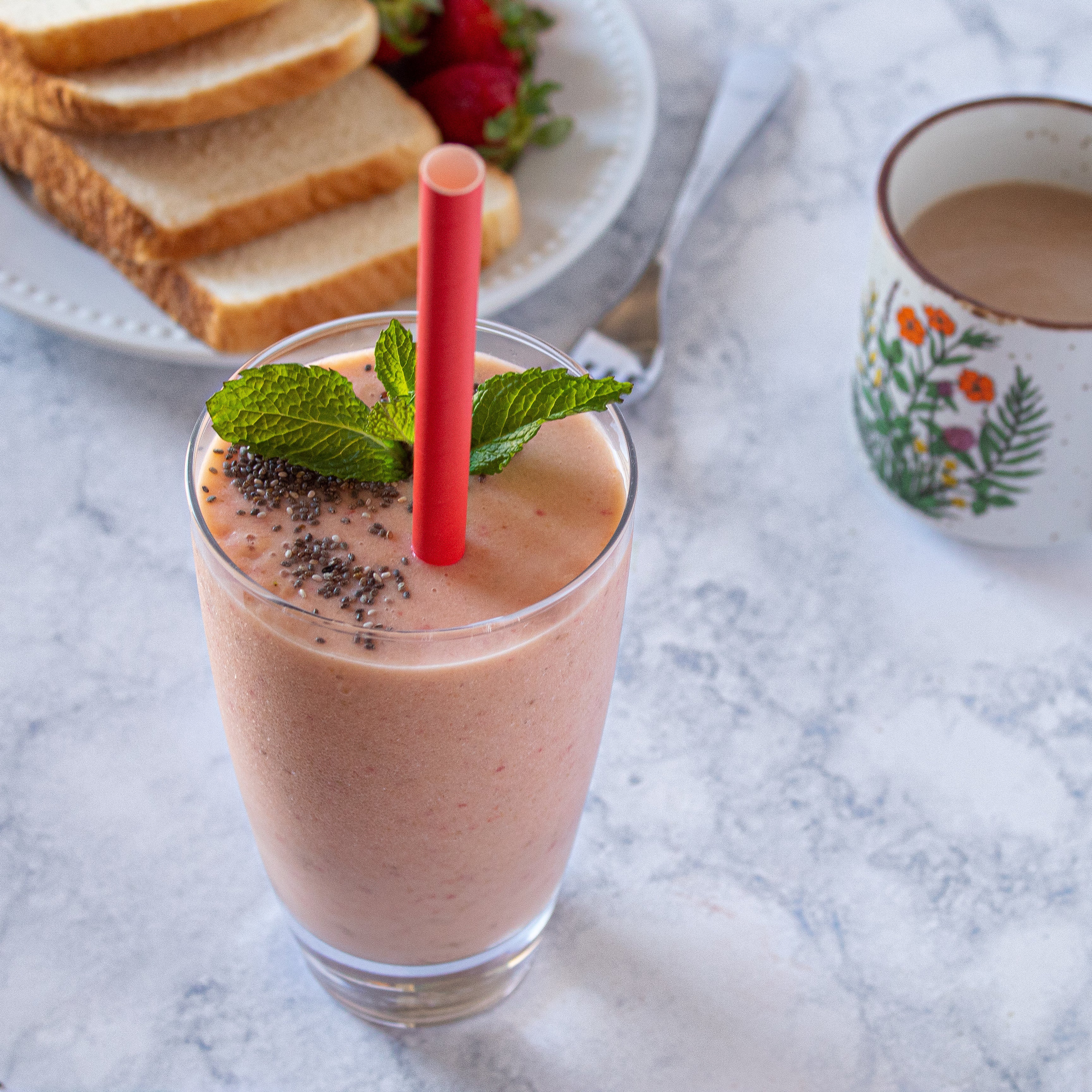 Strawberry Chia Smoothie