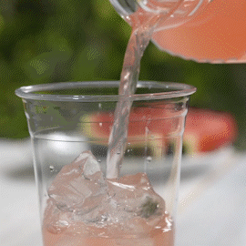 [Case of 500] 12 oz. Crystal Clear Plastic Cups With Strawless Sip-Lids