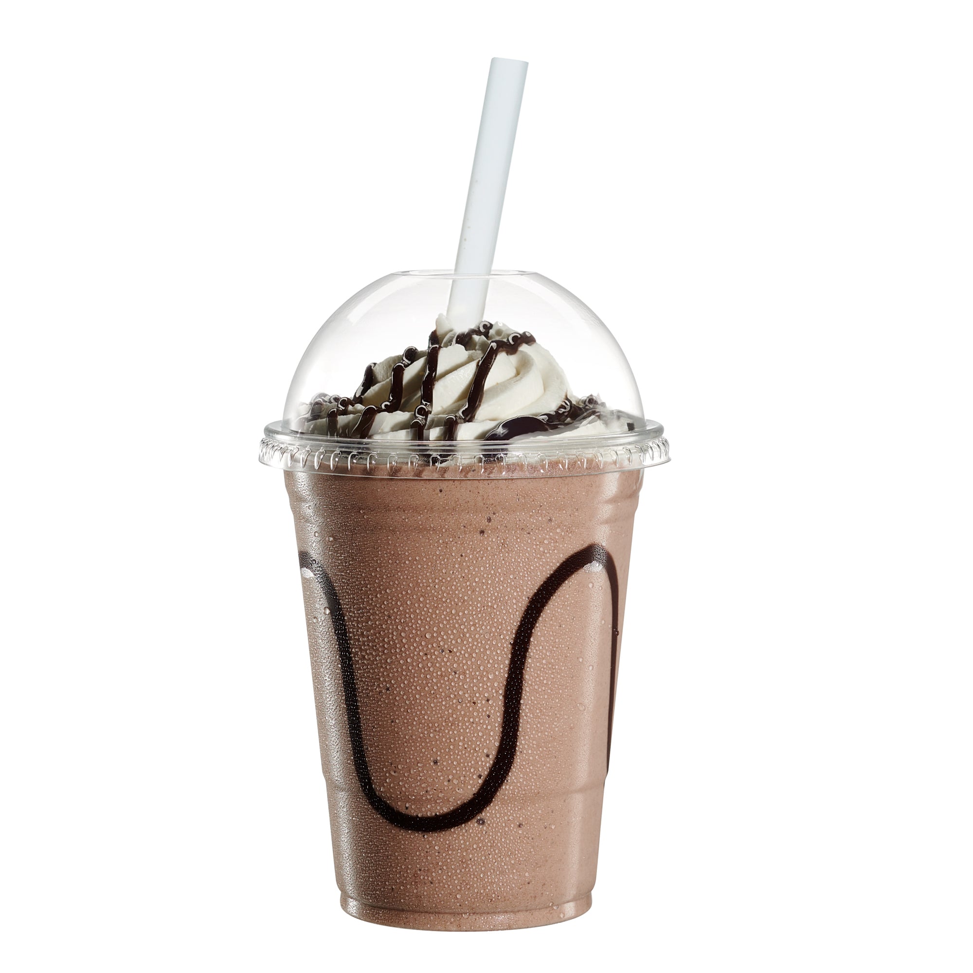 16 oz. Clear Plastic Cups with Dome Lids - Comfy Package