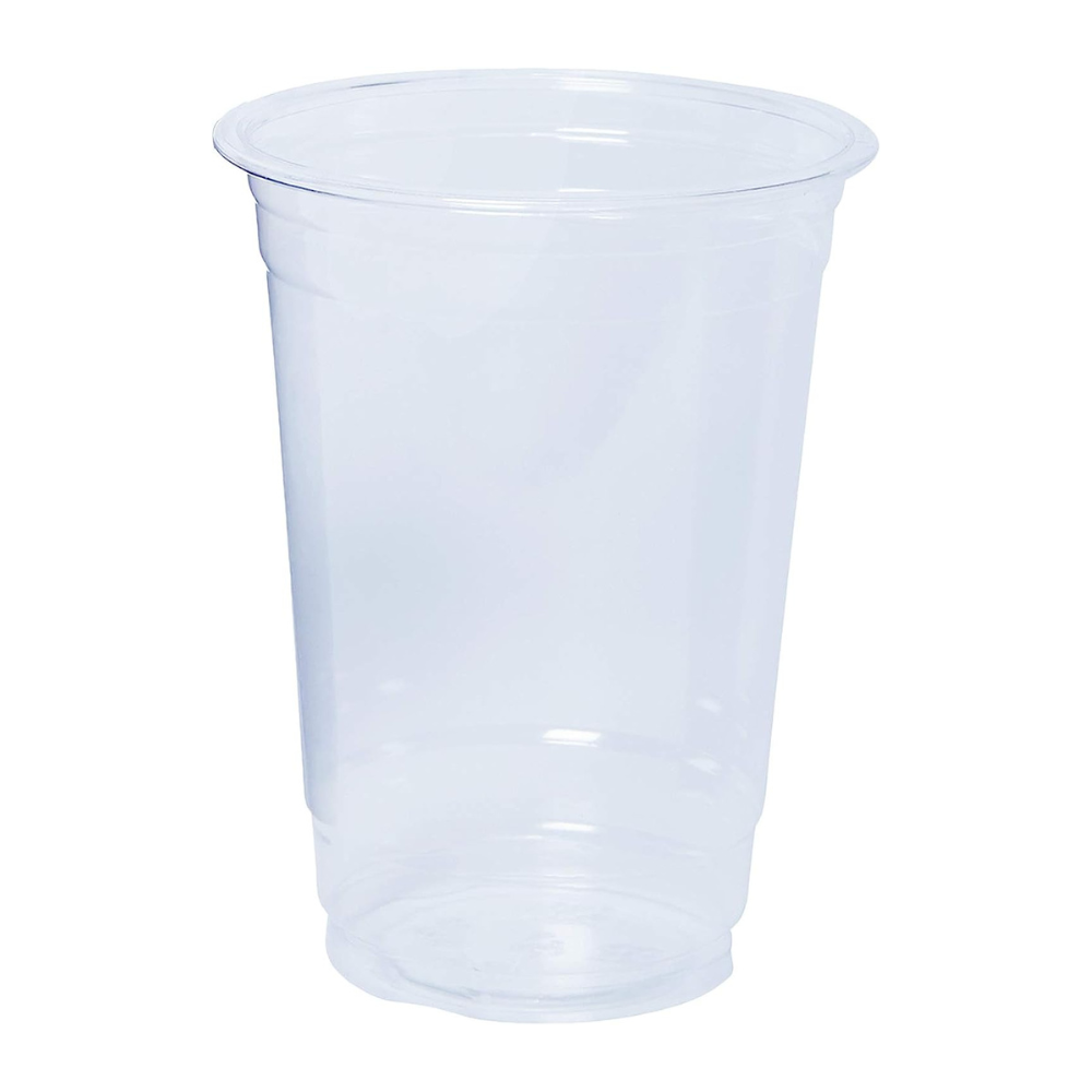 [Case of 1000] 10 oz. Clear PET Plastic Cold Cups