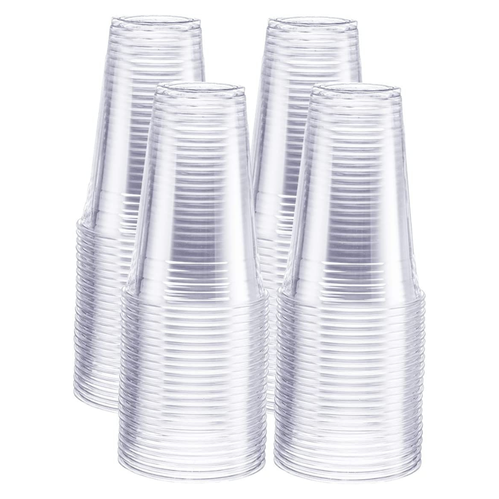 [20 oz.] Crystal Clear PET Plastic Cups