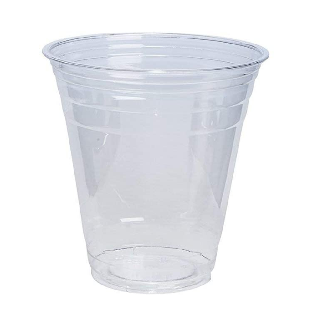 12 oz. Crystal Clear PET Plastic Cups