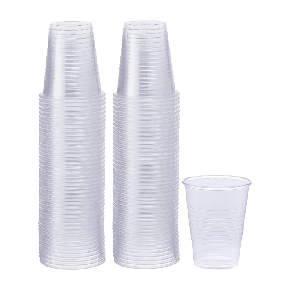 5 oz. Clear Disposable Plastic Cups - Cold Party Drinking Cups