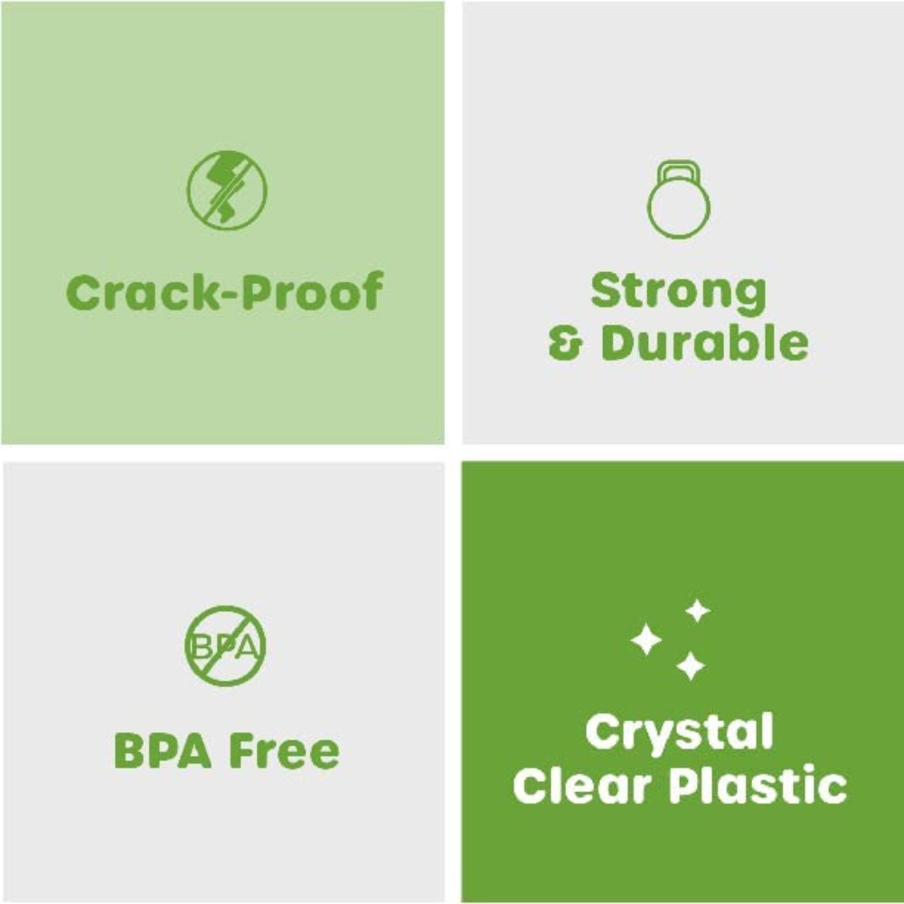 [10 oz. ] Crystal Clear PET Plastic Cups