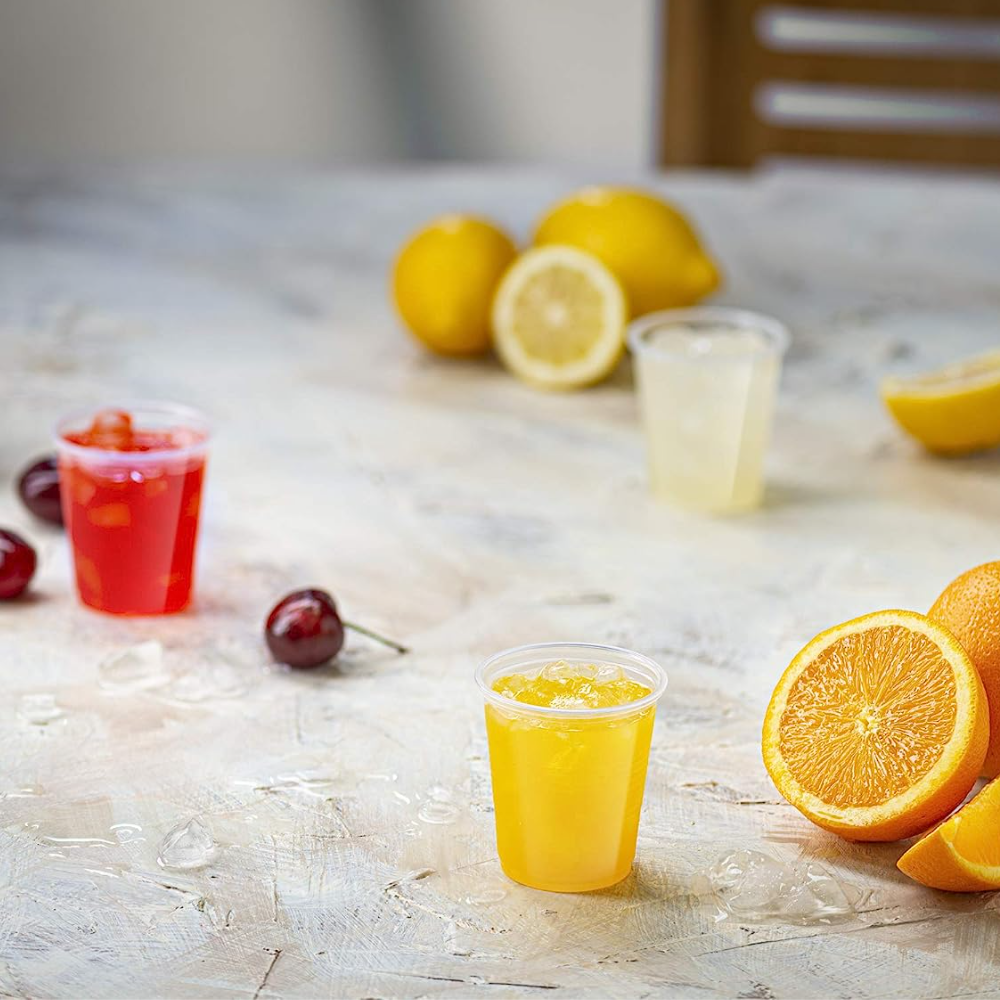 3 oz. Clear Plastic Cups - Comfy Package