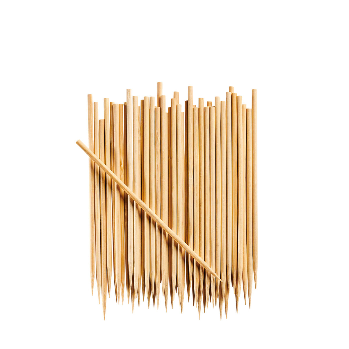 6 Inch Bamboo Skewers For Kabob, Grilling, Fruits, Appetizers, and Cocktails