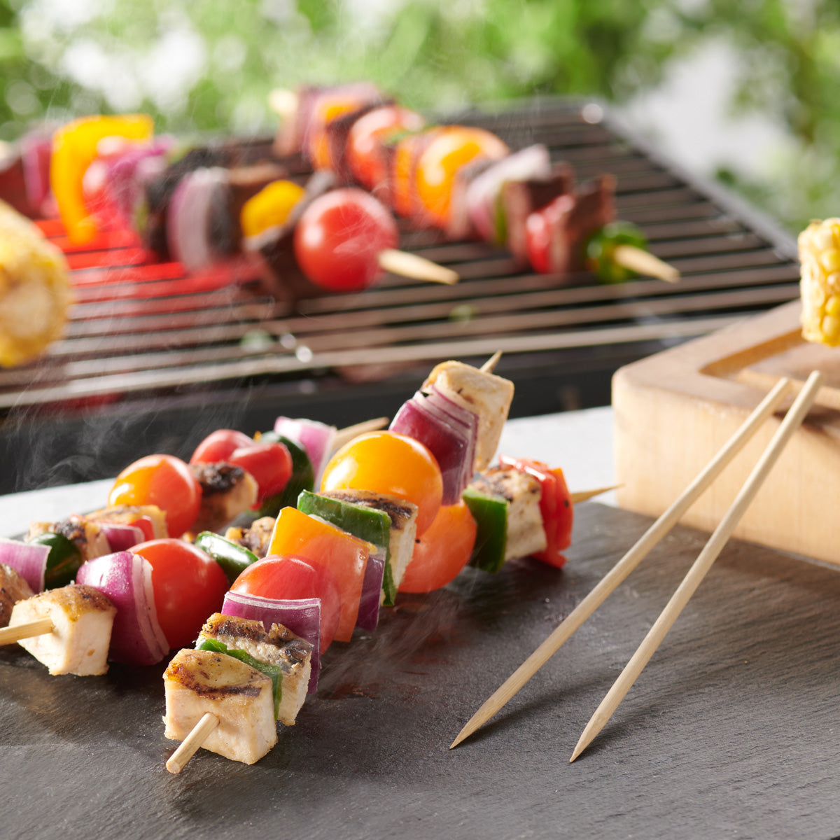 8 Inch Bamboo Skewers - Comfy Package