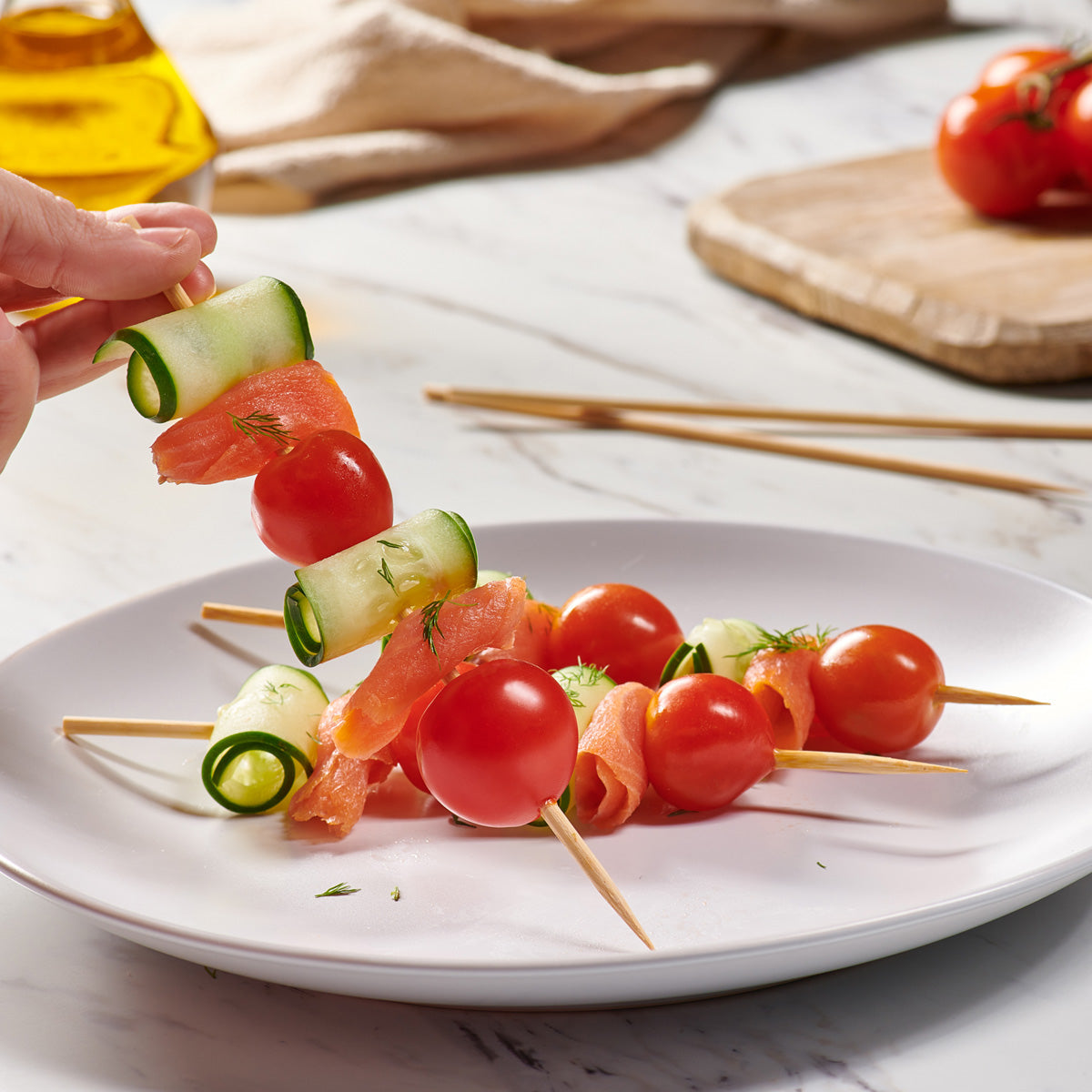 8 Inch Bamboo Skewers - Comfy Package