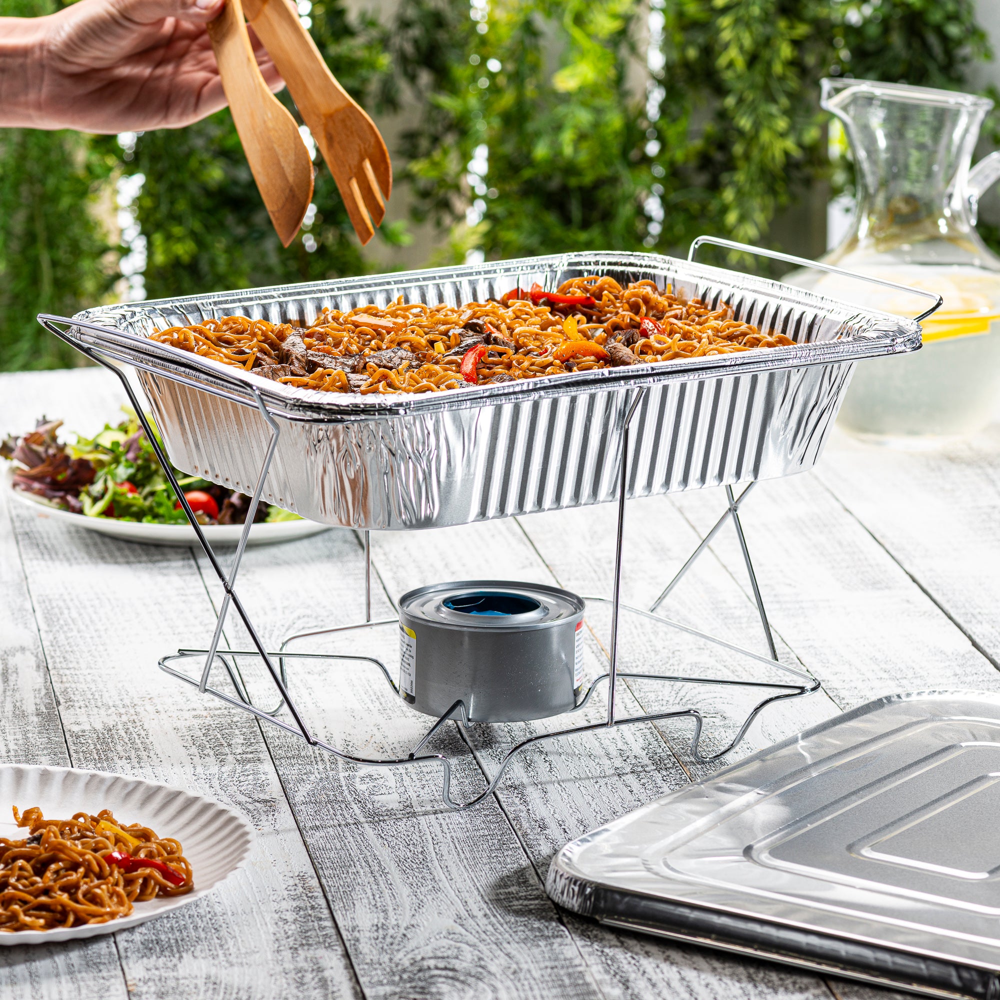 【中古】Aluminium Foil Steam Table Pans Half Size Deep 9x13 Pans (30 Pack) 9 x 13 Aluminum Foil Pans Half Size Deep Steam Table Pans