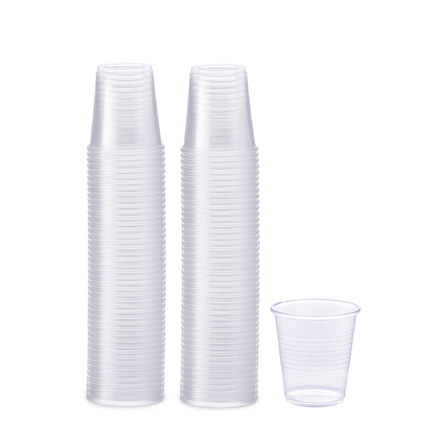 3 oz. - 2000ct Clear Plastic Cups