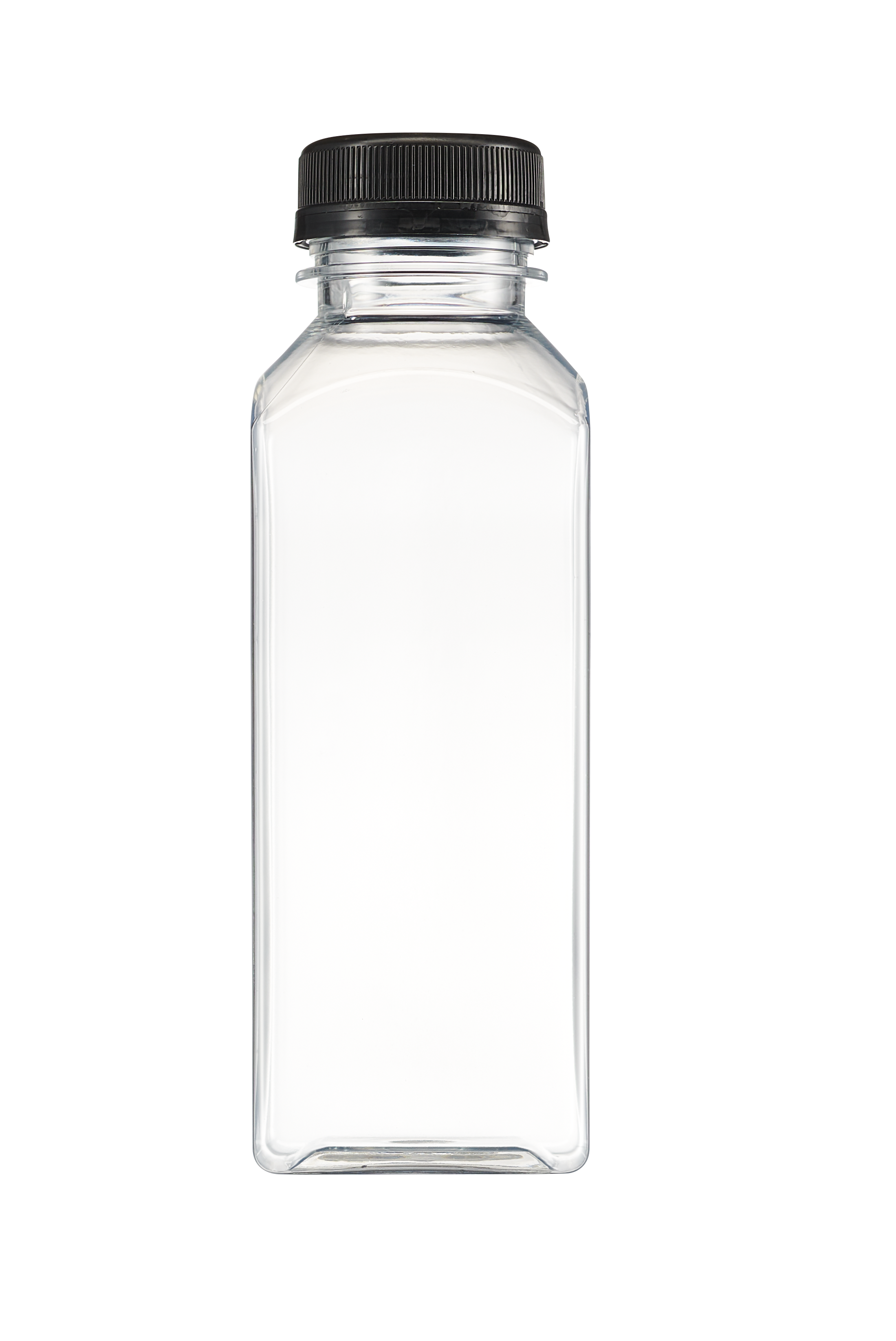 12 oz. Reusable Plastic Juice Bottles With Caps, Labels, Brush, and Silicone Funnel - Comfy Package