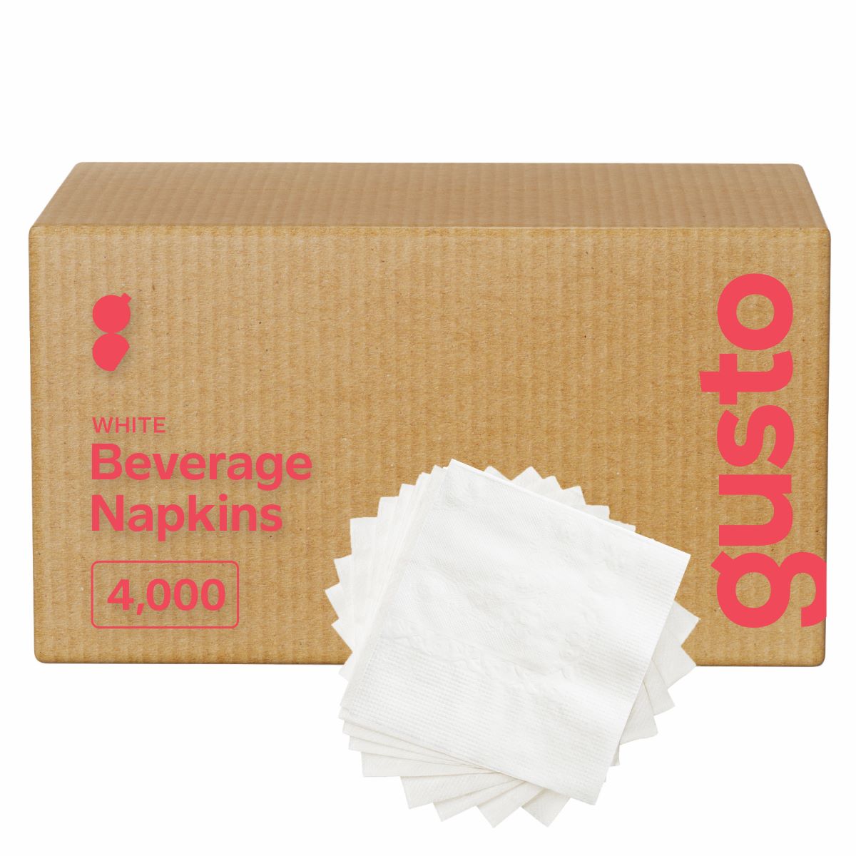 Gustoware Beverage Napkins Cocktail Napkins