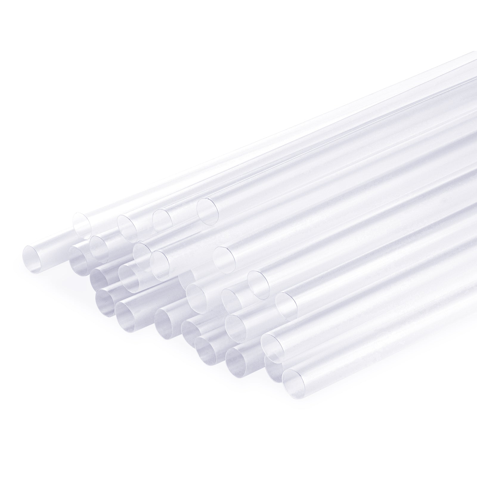10 mm Clear Jumbo Smoothie Straws - Comfy Package
