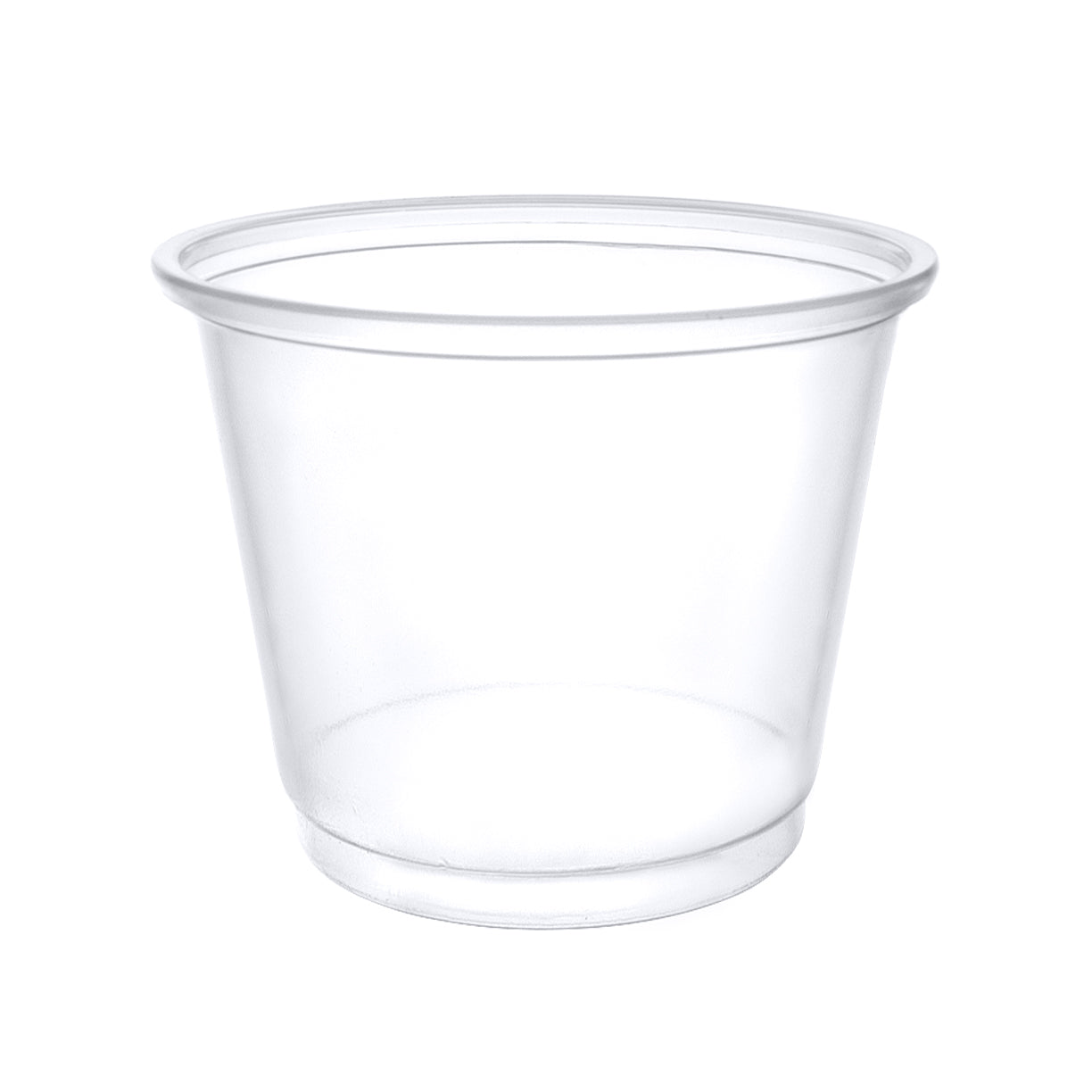 [250 Count - 5.5 oz.] Plastic Disposable Portion Cups (No Lids) Souffle Cups