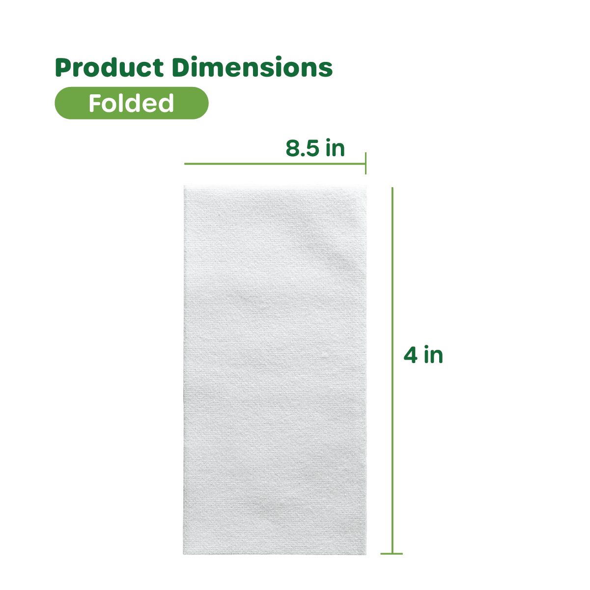 Linen-Feel Guest Towels - Disposable Cloth Dinner Napkins, Bathroom