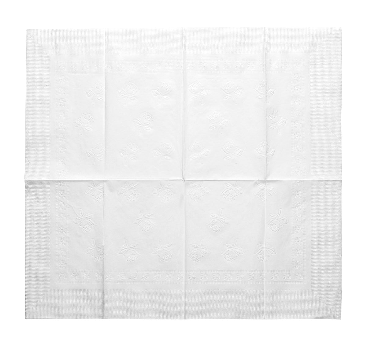 2400ct Paper Dinner Napkins Disposable 2-Ply White Party Napkins