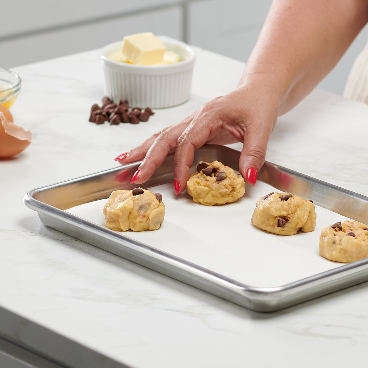 9 x 13 Inch - Precut Baking Parchment Paper Sheets Non-Stick Sheets - White - Comfy Package