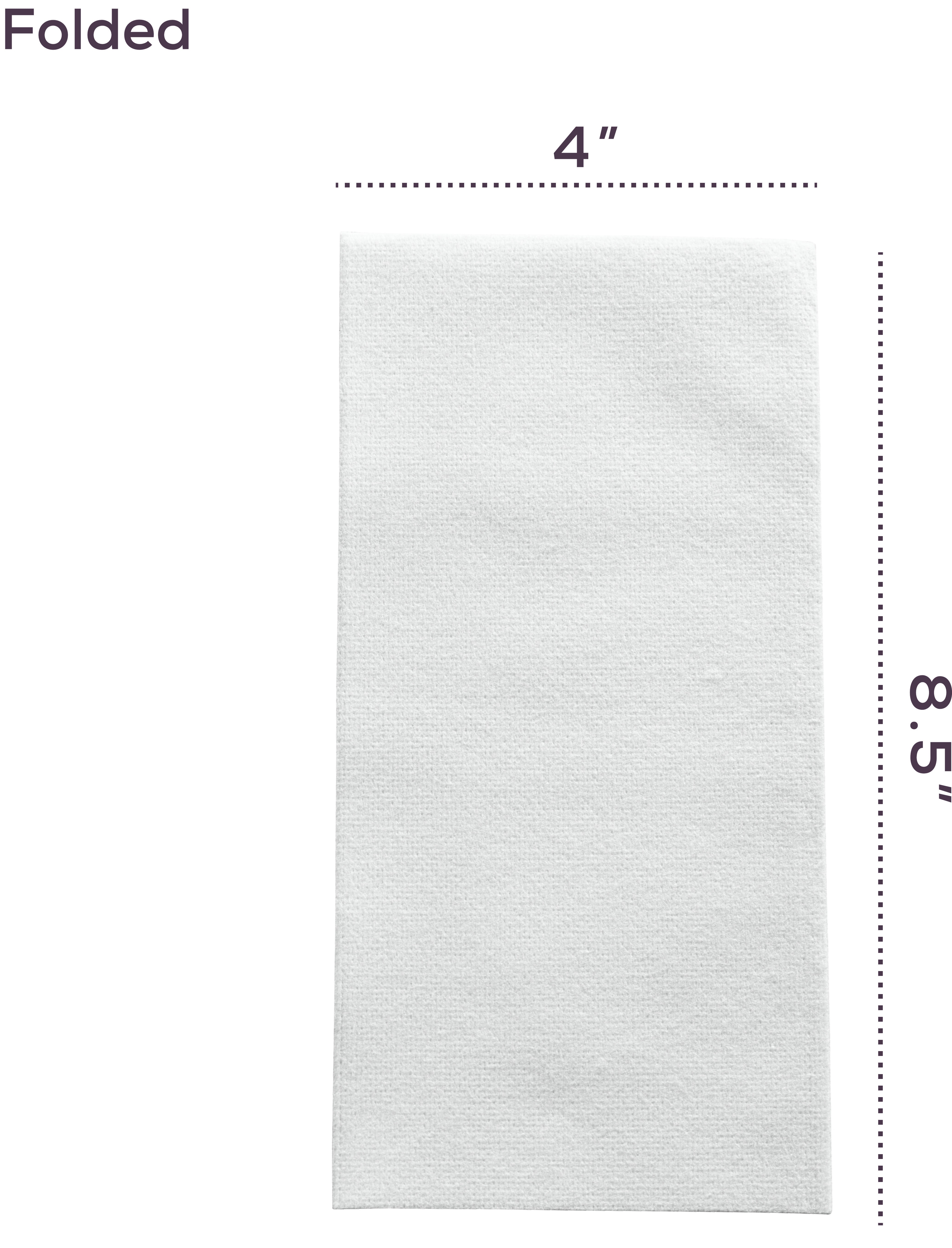 Linen-Feel Guest Towels - Disposable Cloth Dinner Napkins, Bathroom - Thumbnail 4
