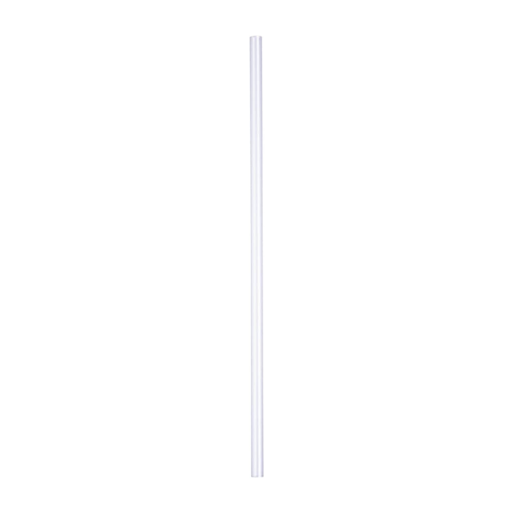 Disposable Plastic Drinking Straws - 7.75" High - Clear