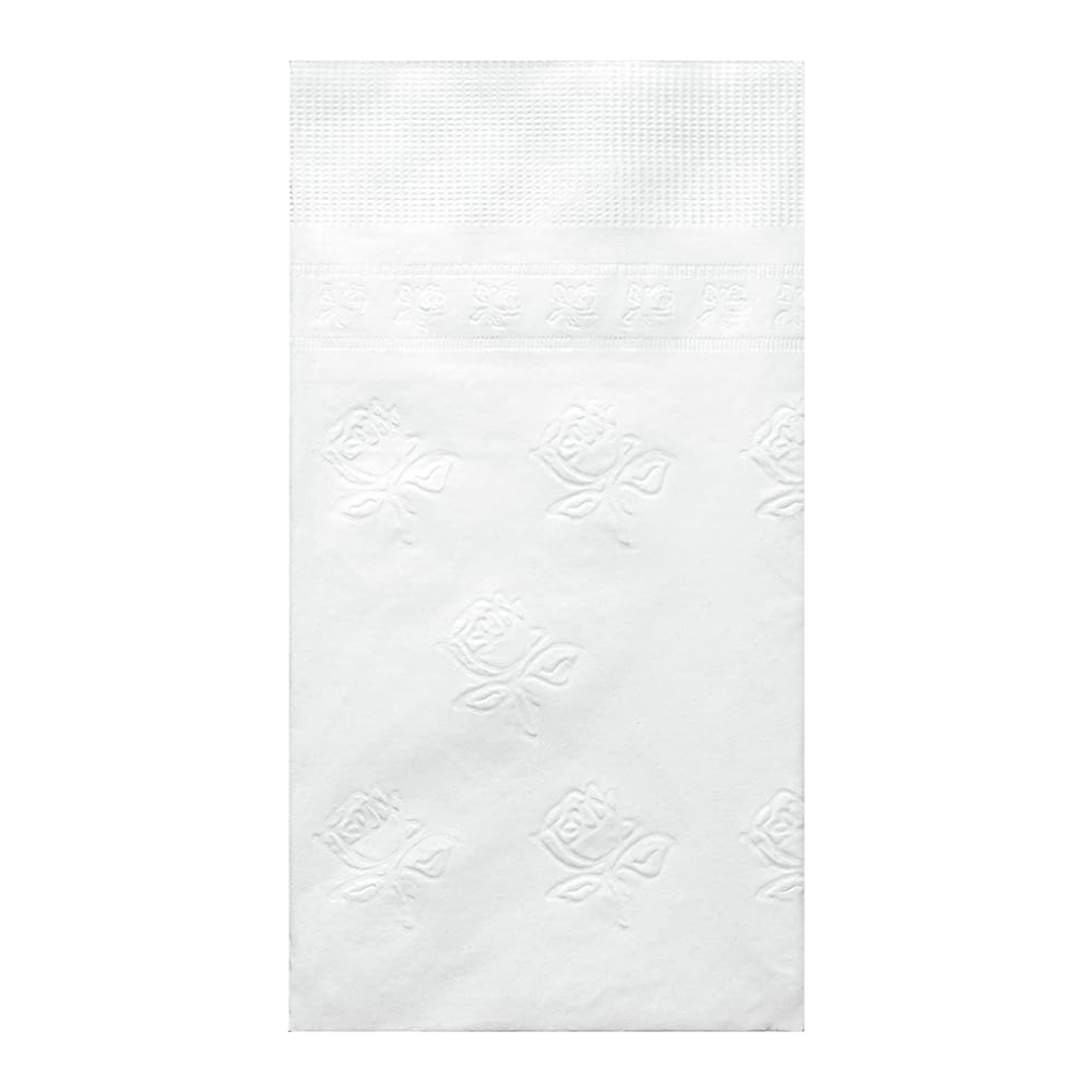 2400ct Paper Dinner Napkins Disposable 2-Ply White Party Napkins