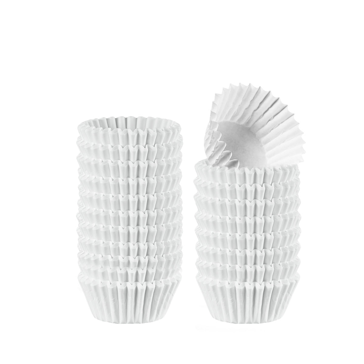 25000ct Mini White Cupcake Liners - Comfy Package