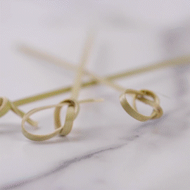4.75 Inch Bamboo Knot Picks - Comfy Package