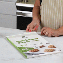 9 x 13 Inch Precut Baking Parchment Paper Sheets - Thumbnail 4