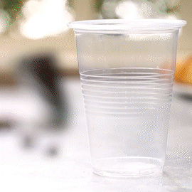 7 oz. Clear Disposable Plastic Drinking Cups - Comfy Package