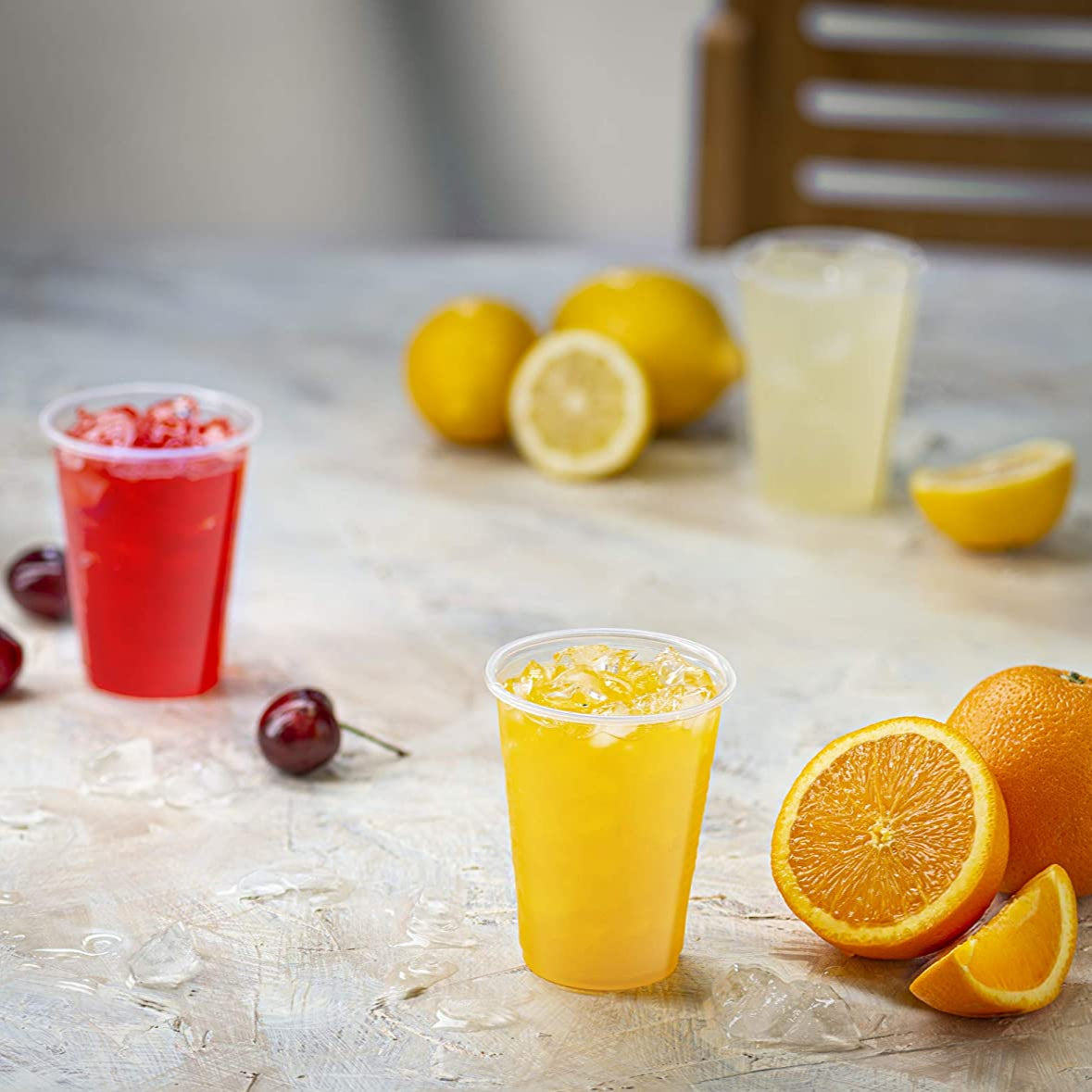 7 oz. Clear Disposable Plastic Drinking Cups